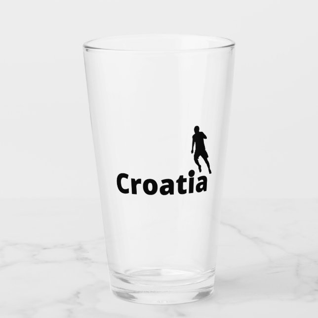 Kroatien fotboll  glaskopp (Framsida)