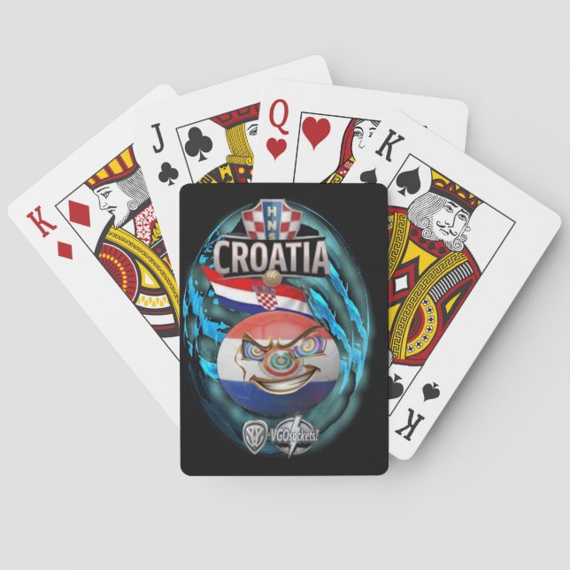 Kroatien-GBall Casinokort (Baksidan)