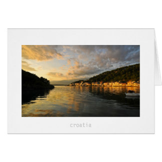 Kroatien Hälsningskort
