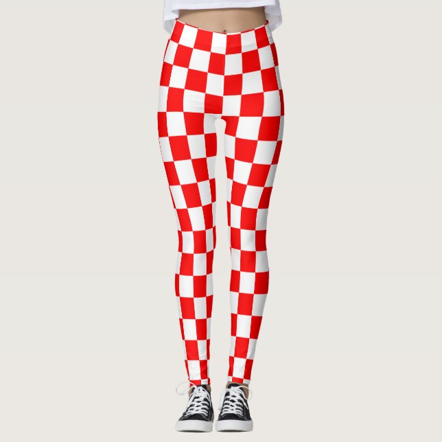 Kroatien | Hrvatska | Kontrollerad  Leggings (Framsida)