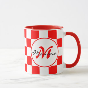 Kroatien   Hrvatska   Kontrollerat Namn Monogram Mugg