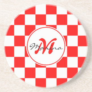 Kroatien | Hrvatska | Kontrollerat Namn Monogram Underlägg