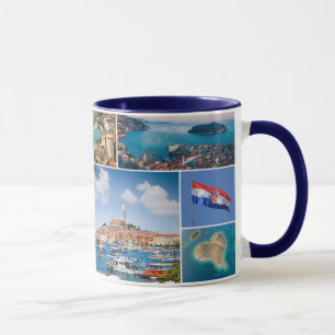 Kroatien   Hrvatska   Resefotokollage Mugg