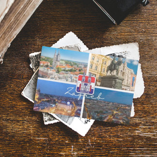 Kroatien | Hrvatska | Zagreb | Kroatiens kapital Vykort