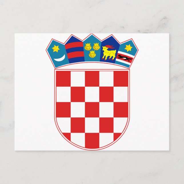 Kroatien Jackar arm HR Hrvatska Vykort (Framsida)