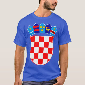 Kroatien jackar om arm t shirt