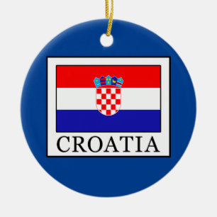 Kroatien Julgransprydnad Keramik