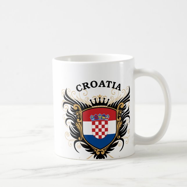 Kroatien Kaffemugg (Höger)
