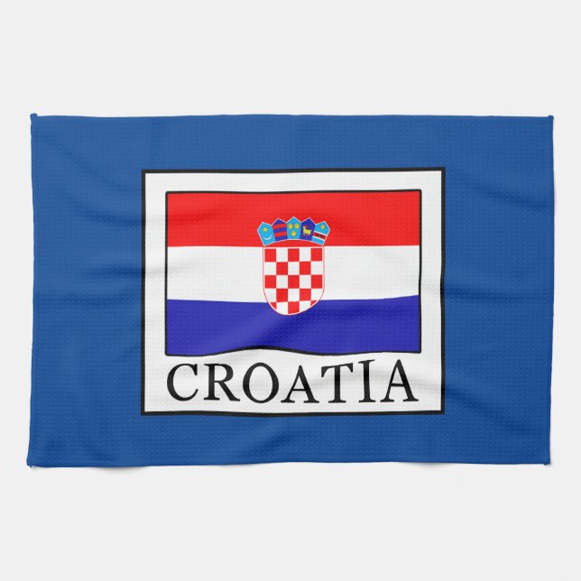 Kroatien Kökshandduk (Horisontell)