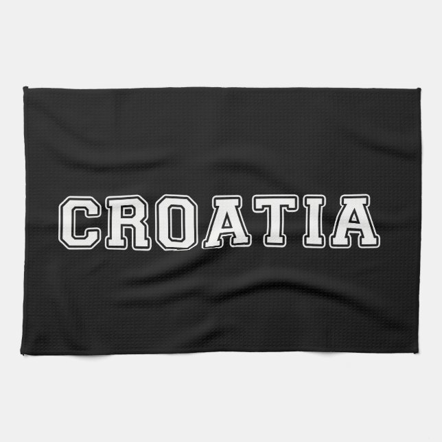 Kroatien Kökshandduk (Horisontell)
