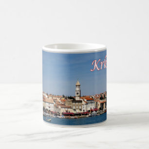 Kroatien - Krk City - Veglia - Kaffemugg