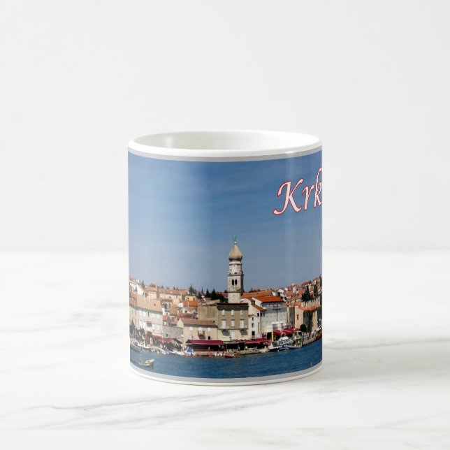 Kroatien - Krk City - Veglia - Kaffemugg (Center)