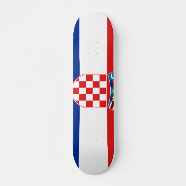 Kroatien Kroatien Skateboard Bräda 19,5 Cm (Framsida)
