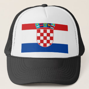 Kroatien: Kroatiens flagga Keps