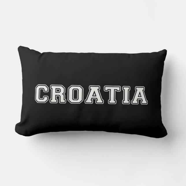 Kroatien Lumbarkudde (Framsida)