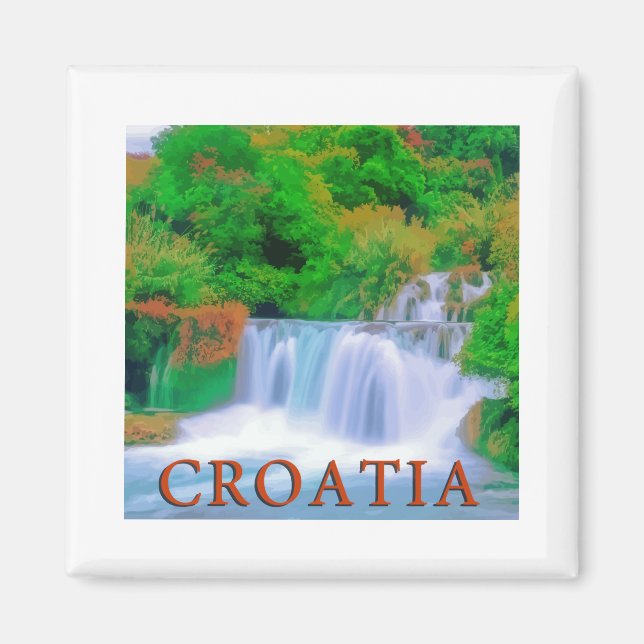 Kroatien Magnet (Framsidan)
