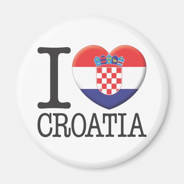 Kroatien Magnet (Framsidan)