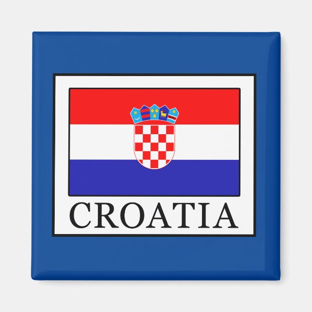 Kroatien Magnet (Framsidan)
