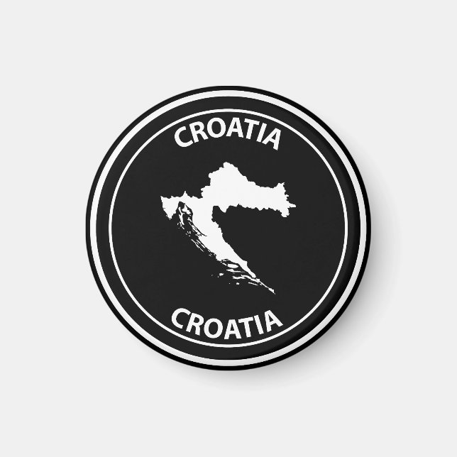 Kroatien Magnet (Framsidan)