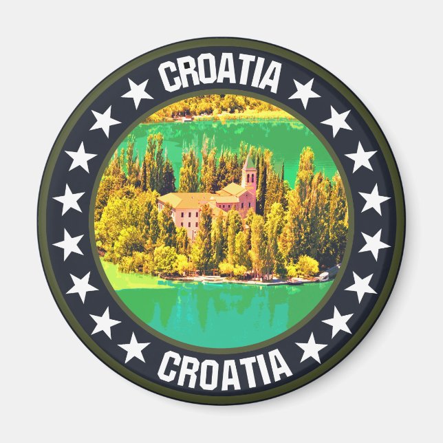 Kroatien Magnet (Framsidan)
