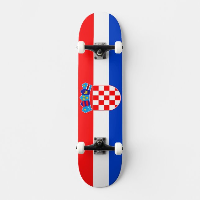 Kroatien Mini Skateboard Bräda 18,5 Cm (Framsida)