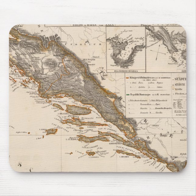 Kroatien Musmatta (Framsidan)