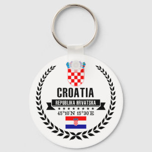 Kroatien Nyckelring
