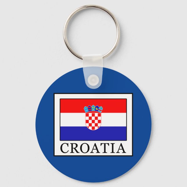 Kroatien Nyckelring (Framsida)