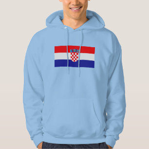 Kroatien Officiell Flagg Tröja Kroatisk Nationel Hoodie
