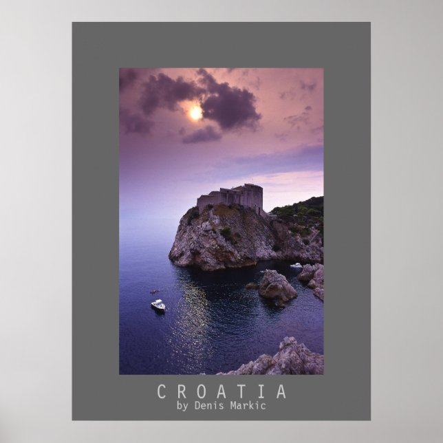 Kroatien Poster (Framsidan)