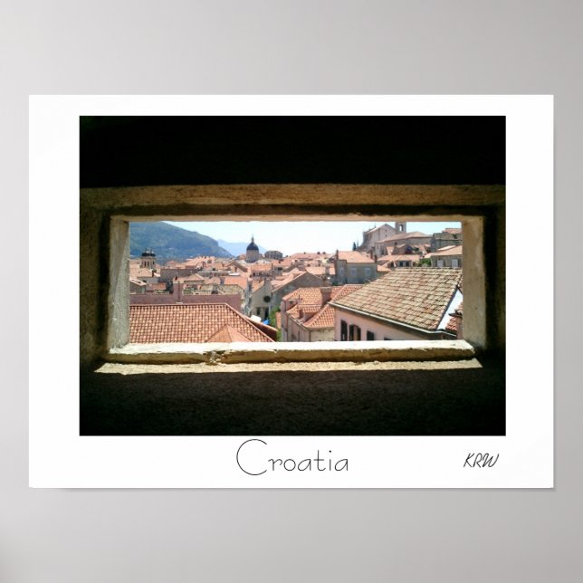 Kroatien Poster (Framsidan)