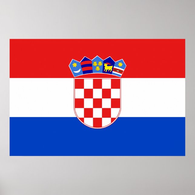 Kroatien Poster (Framsidan)