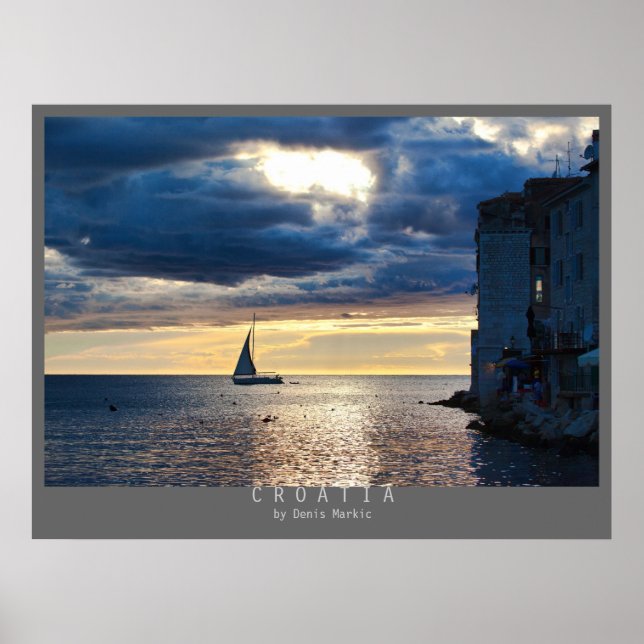 Kroatien Poster (Framsidan)