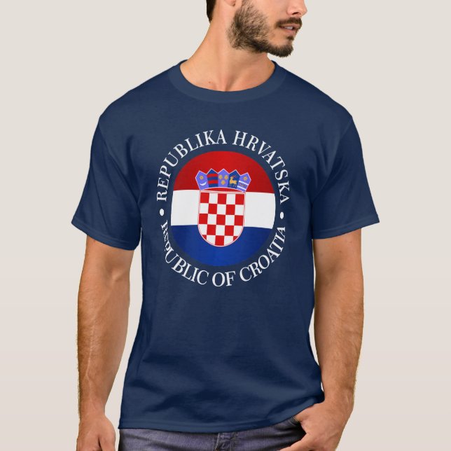 Kroatien (rd) tee (Framsida)