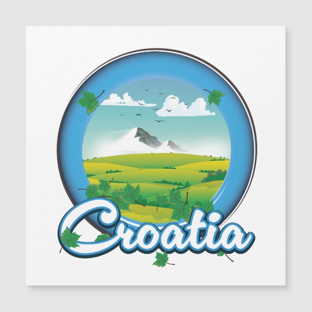 Kroatien Resa logotyp (Framsida)