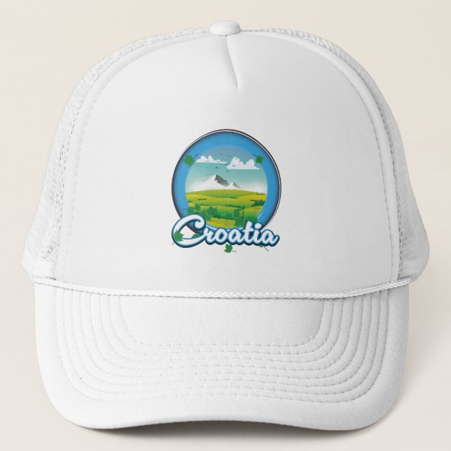 Kroatien Resa logotyp Keps (Framsida)