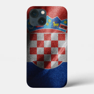 Kroatien silke flagga