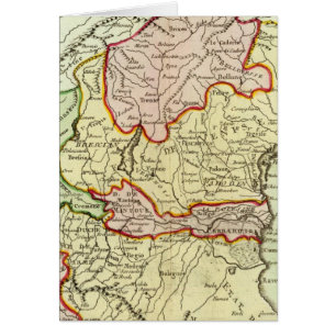 Kroatien, Slovenien, Italien Hälsningskort