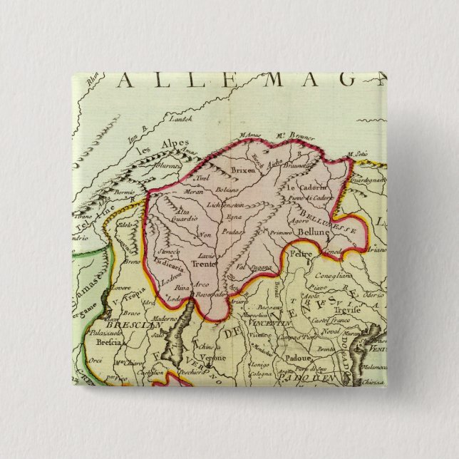 Kroatien, Slovenien, Italien Knapp (Framsida)