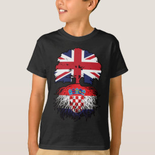 Kroatien, Storbritannien, Kroatien, Storbritannien T Shirt