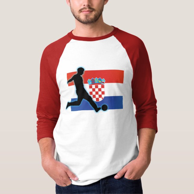 Kroatien Striker T-shirt (Framsida)