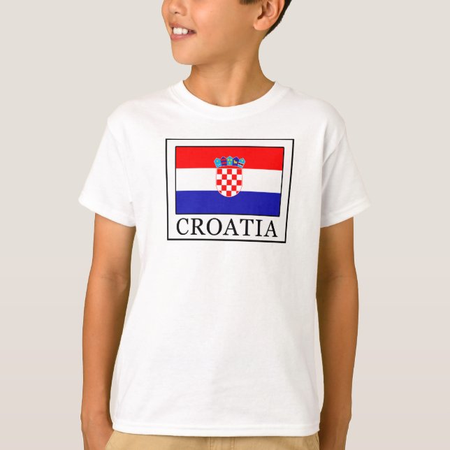 Kroatien Tee Shirt (Framsida)