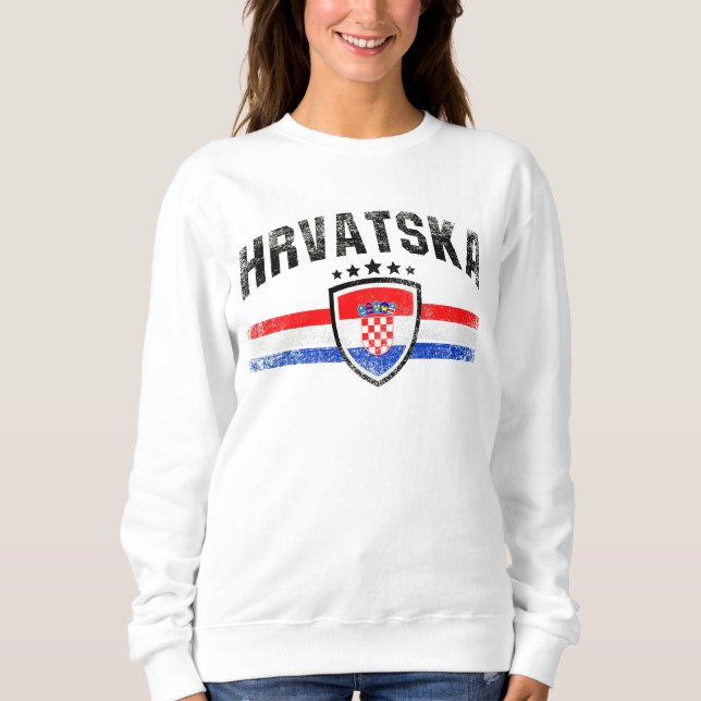 Kroatien Tee Shirt (Framsida)