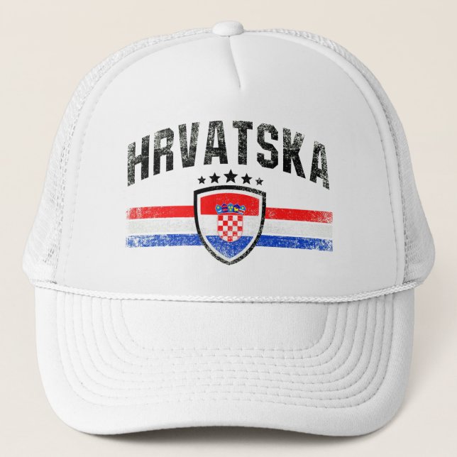 Kroatien Truckerkeps (Framsida)