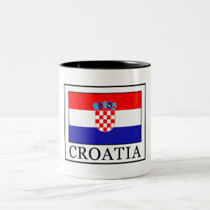 Kroatien Två-Tonad Mugg