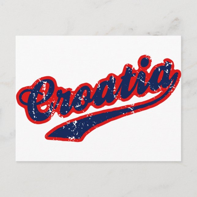 Kroatien Vykort (Framsida)