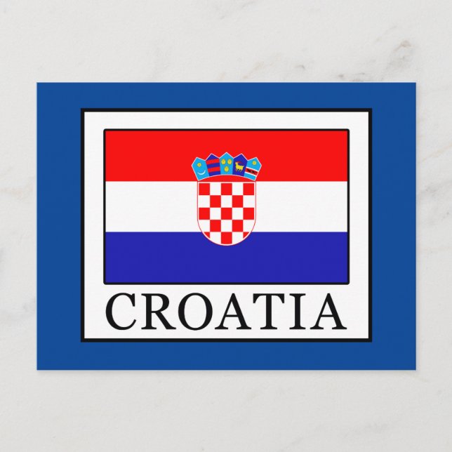 Kroatien Vykort (Framsida)