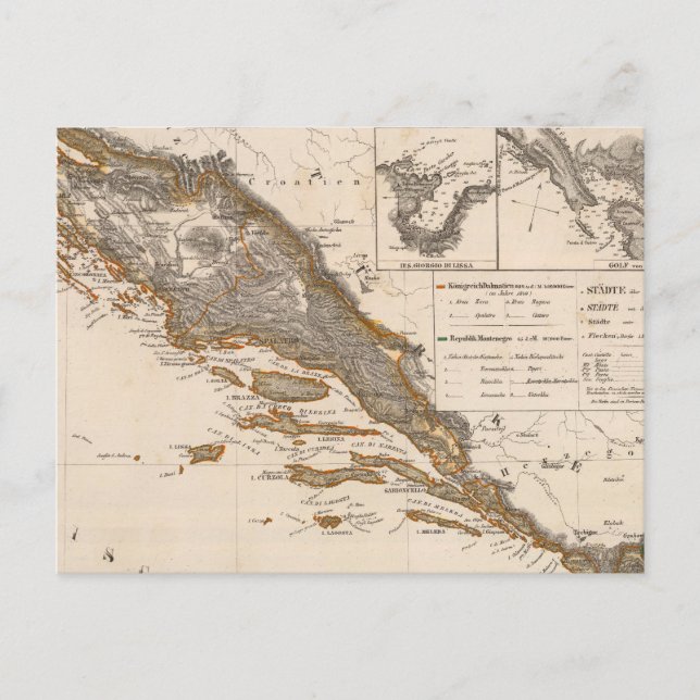 Kroatien Vykort (Framsida)