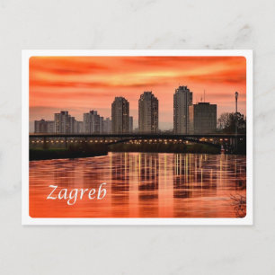 Kroatien - Zagreb - Vykort