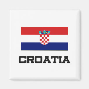 Kroatienflagga Magnet